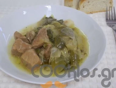 Η συνταγή της ημέρας: Χοιρινό πρασοσέλινο